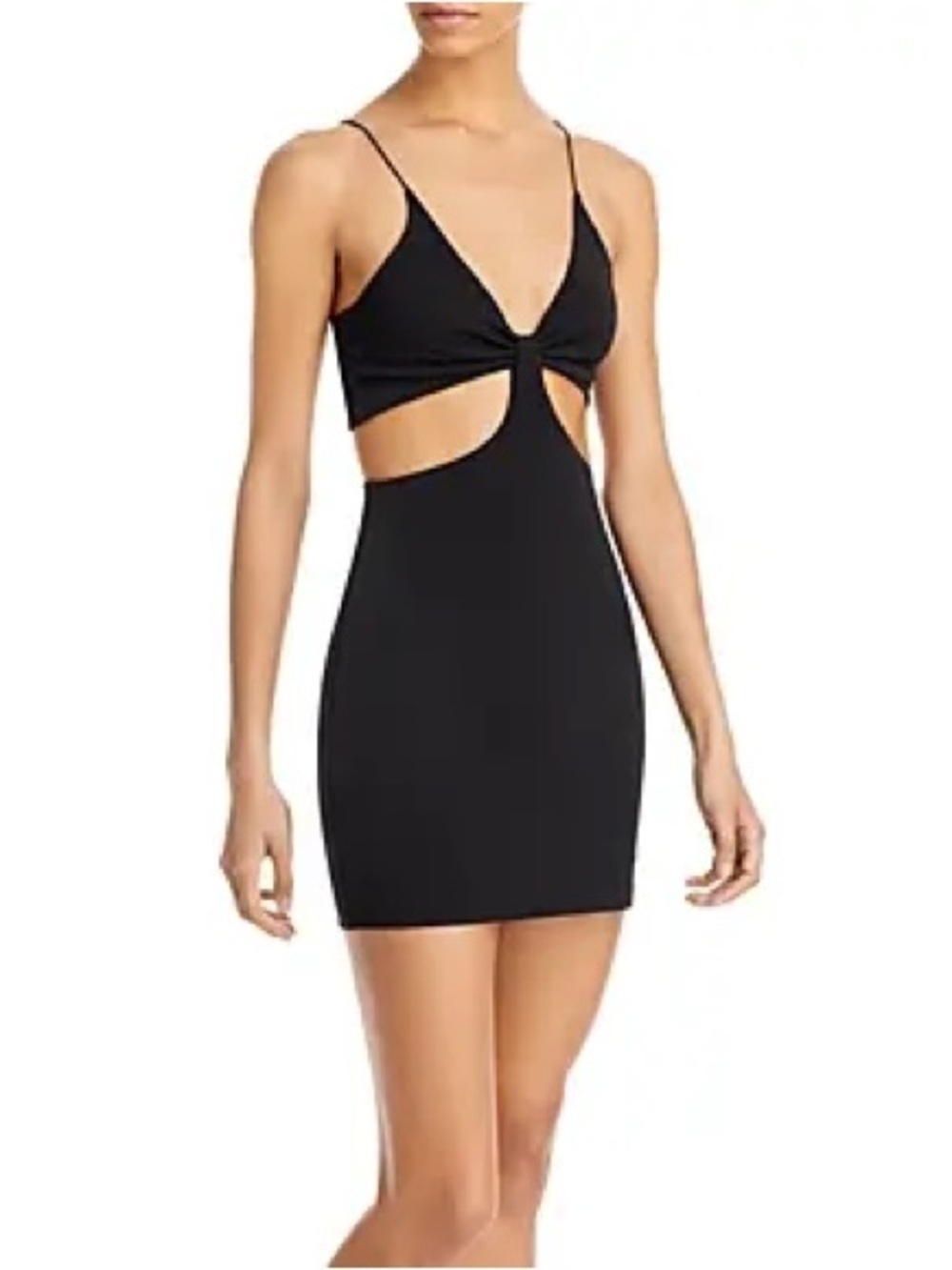 Alice + Olivia Havana Cutout Cady Mini Dress